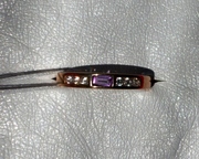 Золотое кольцо с цирконами.