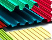 профнастил оцинкованный, крашеный С10-Н75  Металлочерепица.производство,  подажа,  доставк