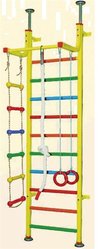 Детская шведская стенка Ladas желтая