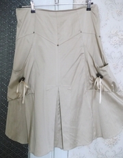 Юбка атласная