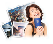 Шенгенские,  рабочие и  бизнес визы в Европу