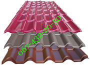 Металлочерепица,  профнастил,  комплектующие