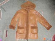 Продается дубленка на девочку 4-8лет